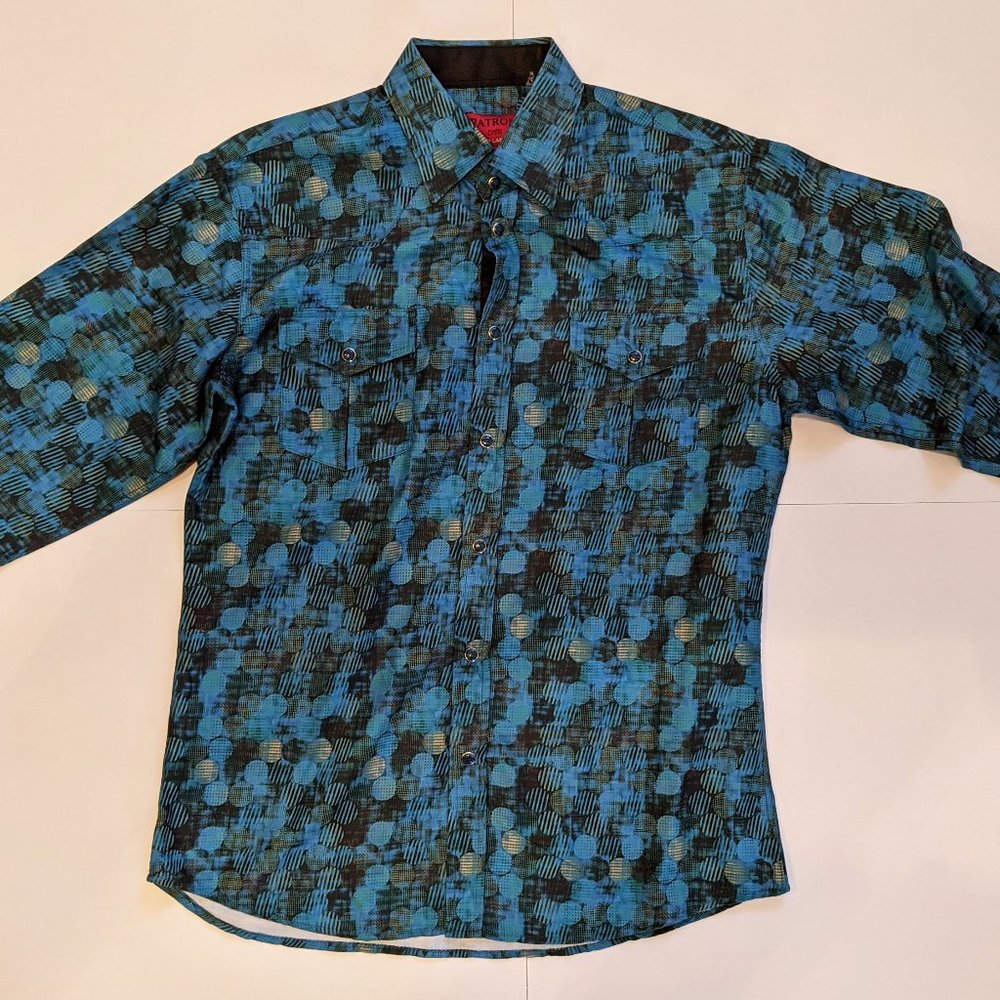 Patroncito Red Label Pearl Snap Long Sleeve Shirt